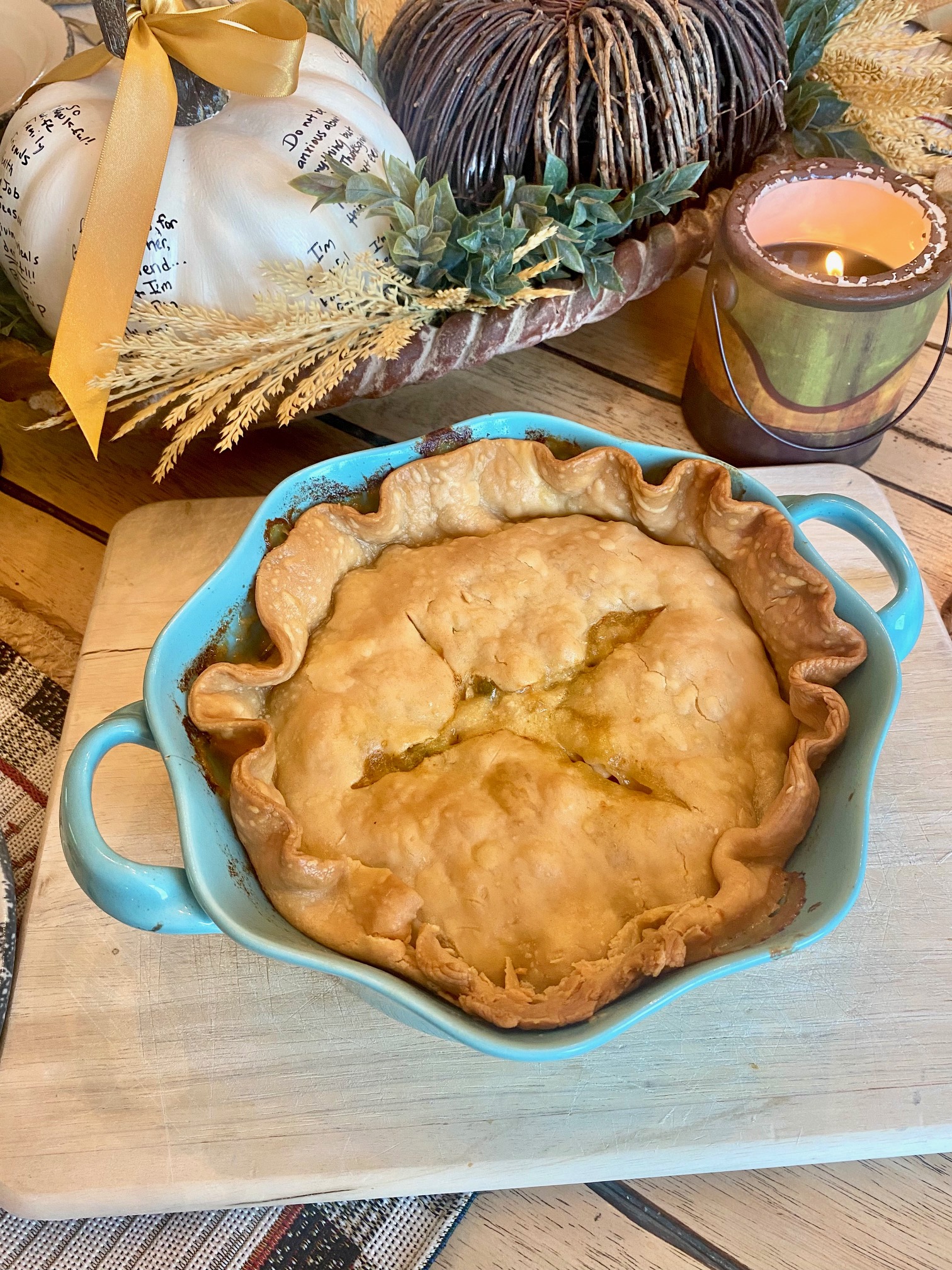 Easy-Peasy Chicken Pot Pie